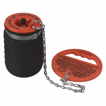 TEST-TITE Test Plug Handle Chain 5.25 Deflate L, 442Y02