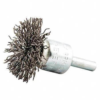 GRAINGER APPROVED End Brush Shank 1/4 Wire 0.020 Dia, 443N13