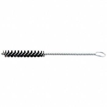 GRAINGER APPROVED Tube Brush 0.010 Dia Wire Nylon, 443N59