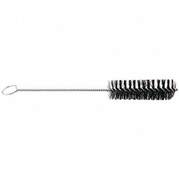 GRAINGER APPROVED Tube Brush 0.014 Dia Wire Nylon, 443P29