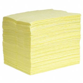 SPILLTECH Absorbent Pad Chemical/Hazmat PK200, 443T70