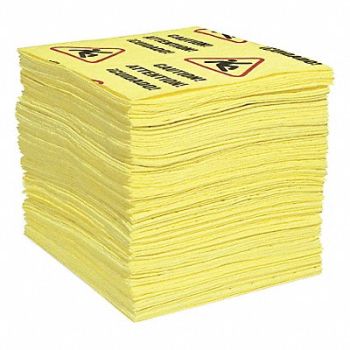 SPILLTECH Absorbent Pad Universal 19 L PK100, 443T80