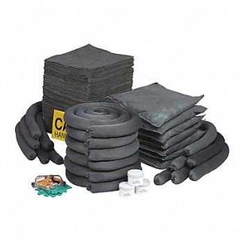 SPILLTECH Spill Kit Refill Box Unversal 95 gal PK2, 443U54