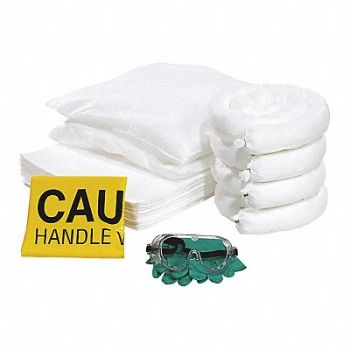 SPILLTECH Spill Kit Refill Box Oil-Based Liquids, 443U69