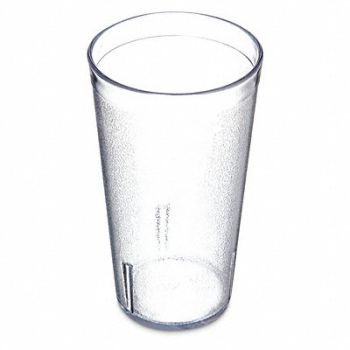 CARLISLE Tumbler Clear 16 fl oz Cap., 61LW21