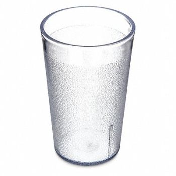 CARLISLE Tumbler Clear 9 1/5 fl oz Cap., 61LW15