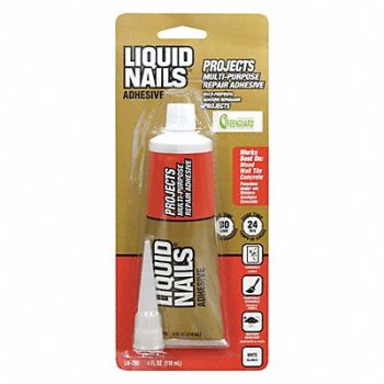 LIQUID NAILS Construction Adhesive 4 fl oz Tube, 444D80