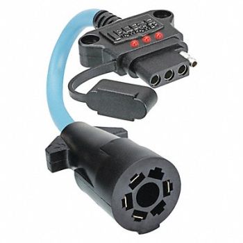 REESE Trailer Wiring Adapter 4-Way Flat 2 7/8, 444H25