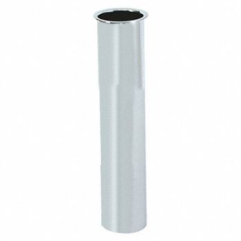 GRAINGER APPROVED Flange Sink Tailpiece White Drain, 444J23