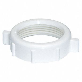 GRAINGER APPROVED Slip-Nut Chrome Drain PK10, 444J24