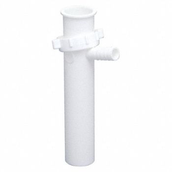 GRAINGER APPROVED Tailpiece White Drain Slip Connection, 444J32