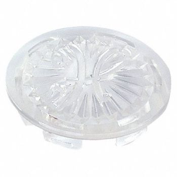 GRAINGER APPROVED Hot Index Button Plastic Material PK10, 444J66