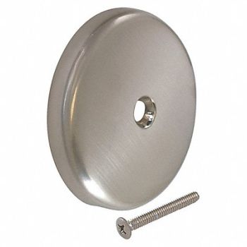 GRAINGER APPROVED Overflow Face Plate Pipe 1-1/2 Dia, 444K06