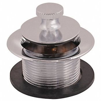 GRAINGER APPROVED Lift and Turn Bath Drain Pipe 1-1/2 Dia, 444K14