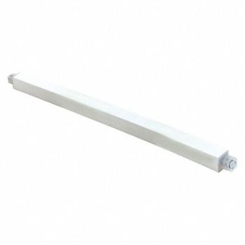 GRAINGER APPROVED Towel Bar Plastic 24 in Overall W, 444K91