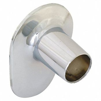 GRAINGER APPROVED Oval Tub and Shower Flange Ez-Flo Zinc, 444L26
