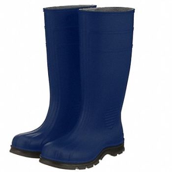 TALON TRAX Rubber Boot Men s 15 Knee Blue PR, 445L49