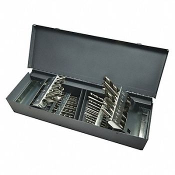 GREENFIELD THREADING Drill/Tap Set 36pc UNC, 445M43