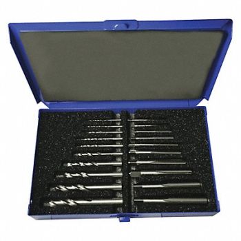 GREENFIELD THREADING Drill/Tap Set 20pc UNC, 445M44