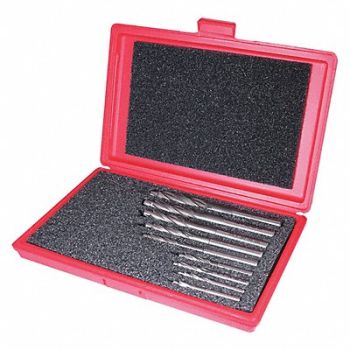 CLEVELAND Counterbore Set Fractional Inch 9 Pcs, 445U93