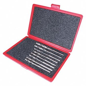CLEVELAND Counterbore Set Fractional Inch 8 Pcs, 445U94