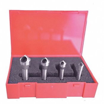 CLEVELAND Center Drill Set Cobalt Fractional Inch, 445V36