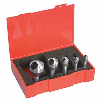 CLEVELAND Center Drill Set Cobalt Fractional Inch, 445V41