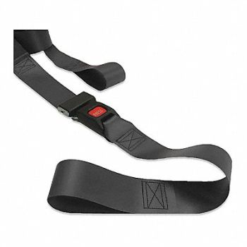 DICK MEDICAL SUPPLY Strap Black 5 ft L, 445Z37