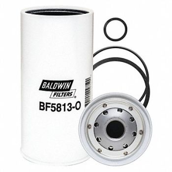BALDWIN FILTERS Fuel Filter Biodiesel Diesel 7-13/32 L, 446M22