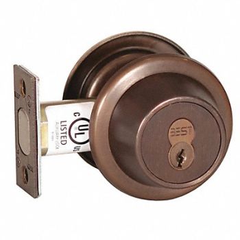 BEST Deadbolt Cylindrical Oil Rubbed Bronze, 446M68
