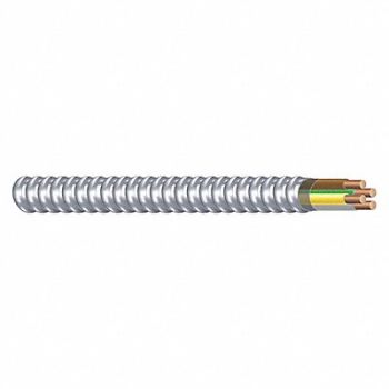 SOUTHWIRE Armored Cbl 3 w/Grd 12AWG MC 250ft, 446P43