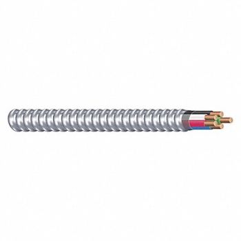 SOUTHWIRE Armored Cbl 4 w/Grd 12AWG MC 250ft, 446P44