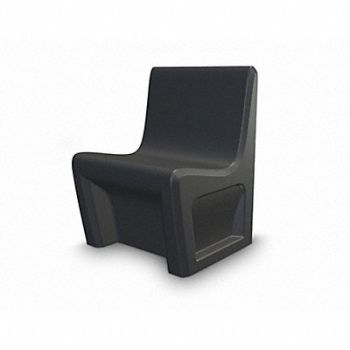 CORTECH Sentinel Armless Chair w/Door Black, 447L11