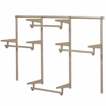 KNAPE VOGT Closet Hardware Kit Steel 800 lb., 447L75