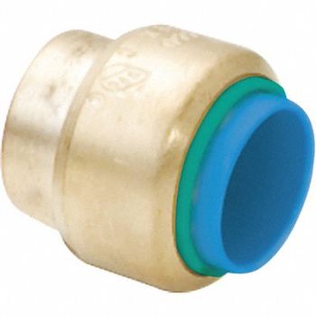 GRAINGER APPROVED Cap 1/2 Tube Size 150 psi, 447M64