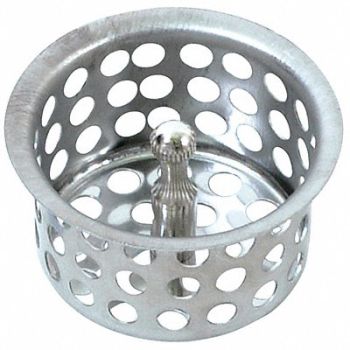 GRAINGER APPROVED SS Repl Sink Strainer 1-1/2in, 447M92