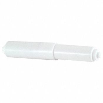 GRAINGER APPROVED Toilet Paper Roller Unfinished Plastic, 447M98