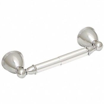 GRAINGER APPROVED Toilet Paper Holder (1) Roll Brushed, 447N06