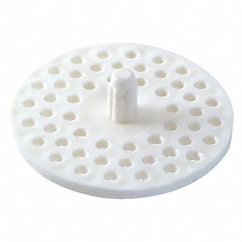 GRAINGER APPROVED Strainer PVC Construction White, 447N58