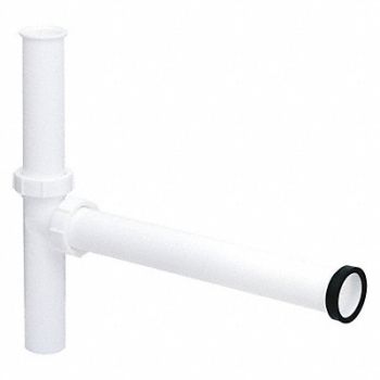 GRAINGER APPROVED Disposer Kit PVC Construction White, 447N63