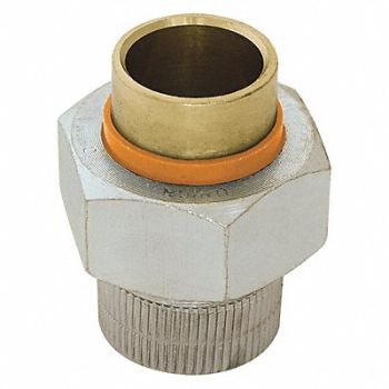 GRAINGER APPROVED Dielectric Union 3/4 in For Pipe Size, 447N76
