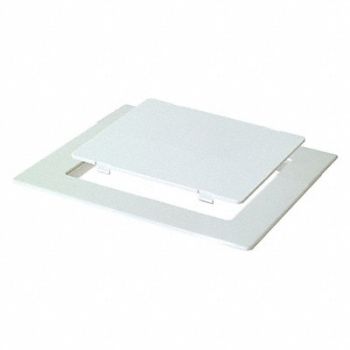 GRAINGER APPROVED Access Panel ABS Plastic Door 8 H, 447P23