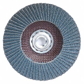GRAINGER APPROVED J7233 Fiber Disc 4 1/2 in Dia 5/8in Arbor, 447R55