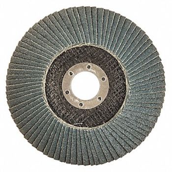 GRAINGER APPROVED Fiber Disc 5 in Dia 7/8in Arbor 60 Grit, 447R68