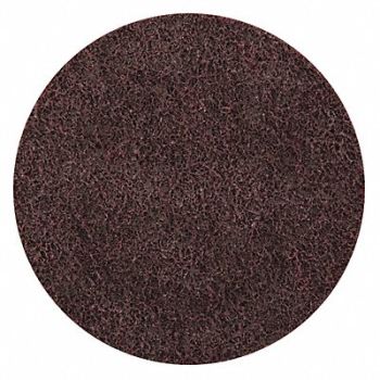 GRAINGER APPROVED J6887 Hook-and-Loop Surf Cond Disc 4 1/2in Dia, 447R71