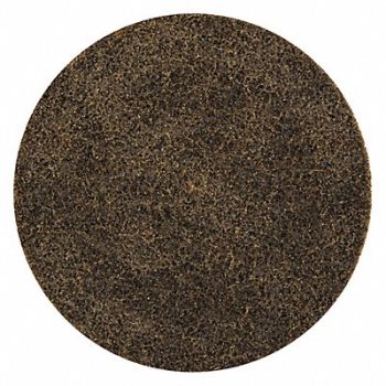 GRAINGER APPROVED J6887 Hook-and-Loop Surf Cond Disc 4 1/2in Dia, 447R73