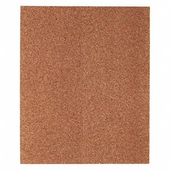 GRAINGER APPROVED Sandpaper Sheet 11 in L 9 in W 50 G, 447T80