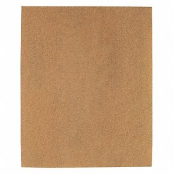 GRAINGER APPROVED Sandpaper Sheet 11 in L 9 in W 150 G, 447T82