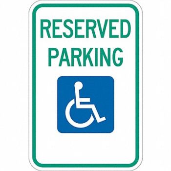 LYLE Reserved Parking Parking Sign 24 x 18, 449K21