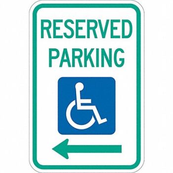 LYLE Reserved Parking Parking Sign 18 x 12, 448V09